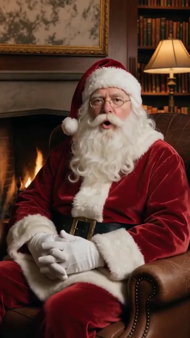 Vídeo de ejemplo de Papá Noel